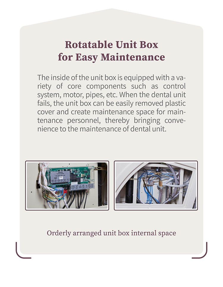 Dental Unit Stomatology Equipment Pure White Class II