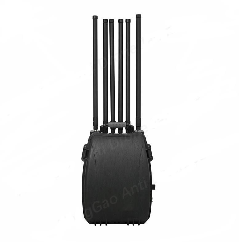 Professional Grade Anti Drone Jammer Backpack Drone Defense Equipment for Law Enforcement