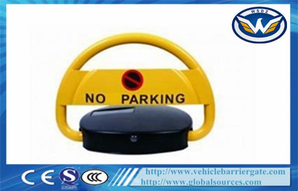 IP68 Waterproof Steel Automatic Remote Car Parking Locks in Yellow