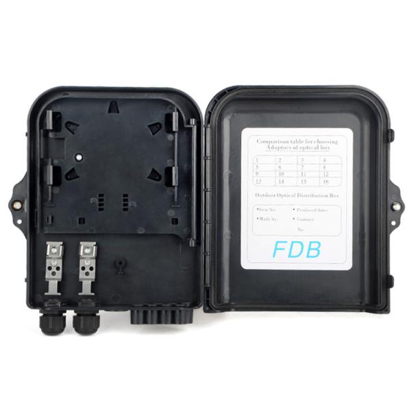 Quality Outdoor Fiber Optic Distribution Box 16 Cores 1x16 FTTH Splitter Box 1.8KG for sale