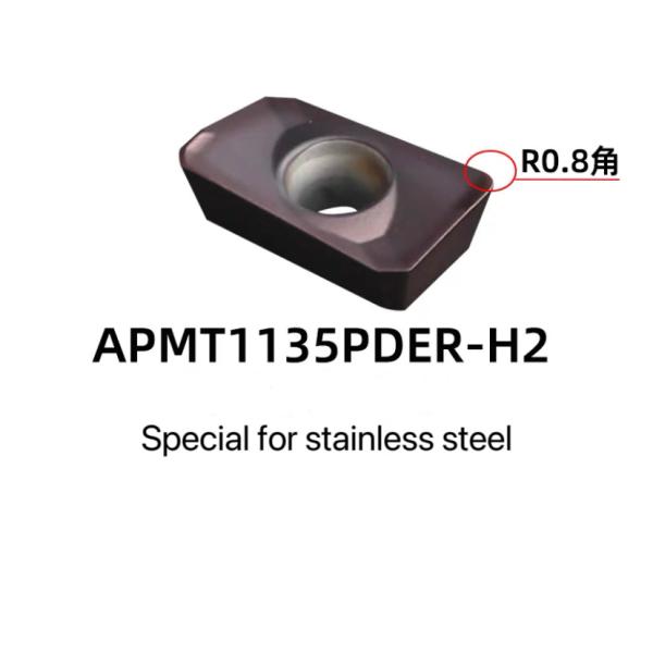 China Apmt1135-H2 CNC Tools High Speed Face Inserts Milling Cutter Fast Feed Carbide Insert on sale China Apmt1135-H2 CNC Tools High Speed Face Inserts Milling Cutter Fast Feed Carbide Insert on sale