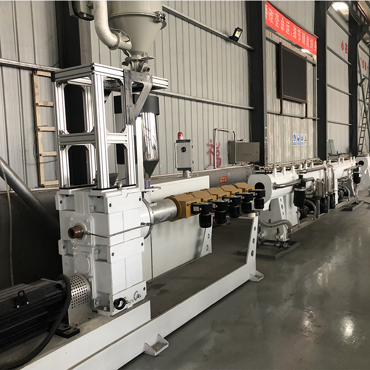 Qingdao Port Seaport HDPE PPR Pipe Machine Plastic Extruders with Single-screw Design