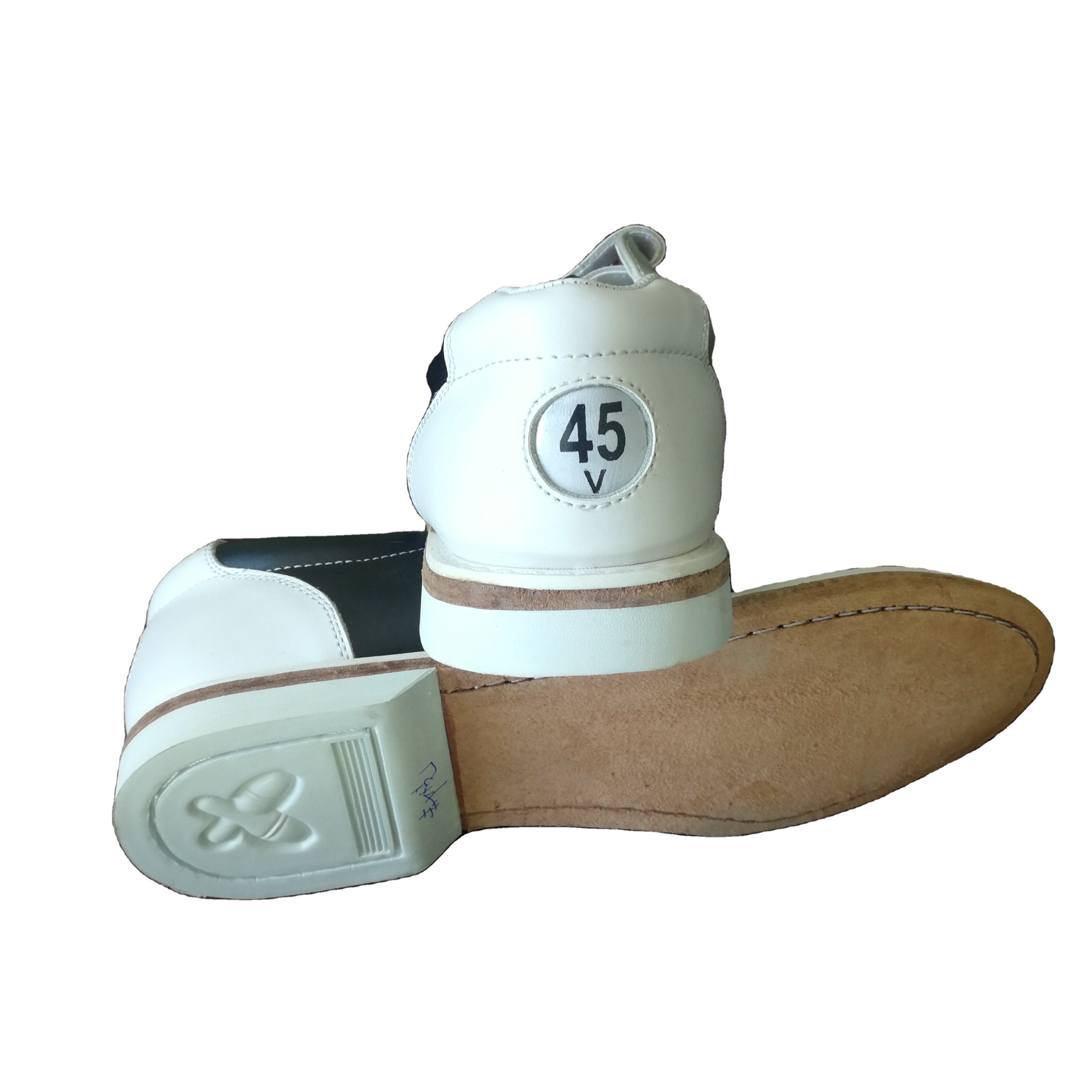 Bodybuilding Fitness Great Standard Bowling Shoes Multi Patterns Genuine Leather 35-47