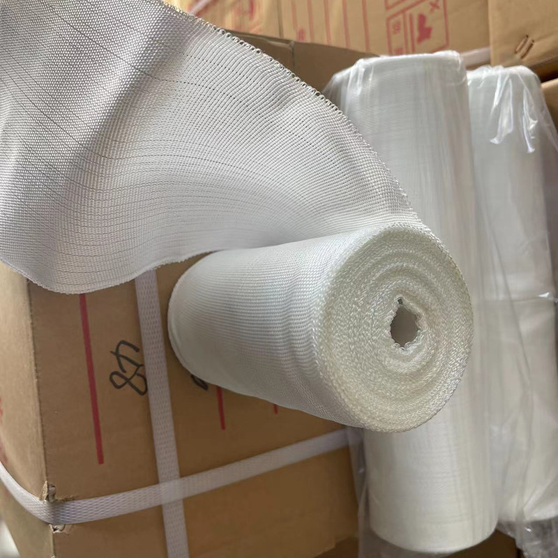 Flame Retardant Glass Fiber Tape 0.1mm-2mm With High Adhesive Strength