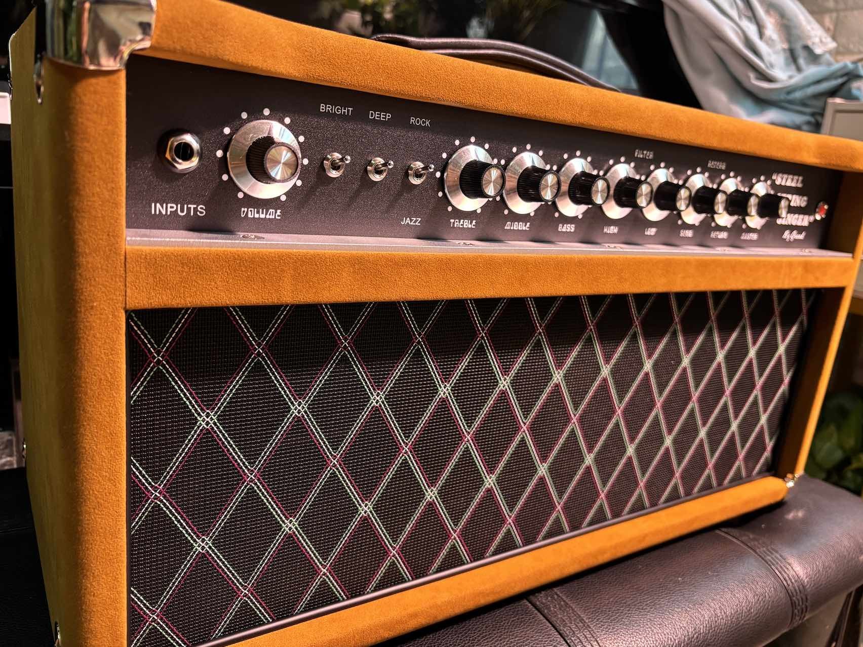Custom Dumble Steel String Singer Clean Reverb Tone SSS20 ECC83S*5 EH 6V6*2, Handmade Grand Guitar Amp Head 20W 50W 100W Optional
