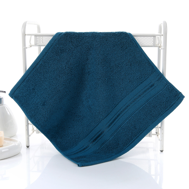 Upgrade Your Face Spa Experience with 34*34cm Solid Color Cotton Towel