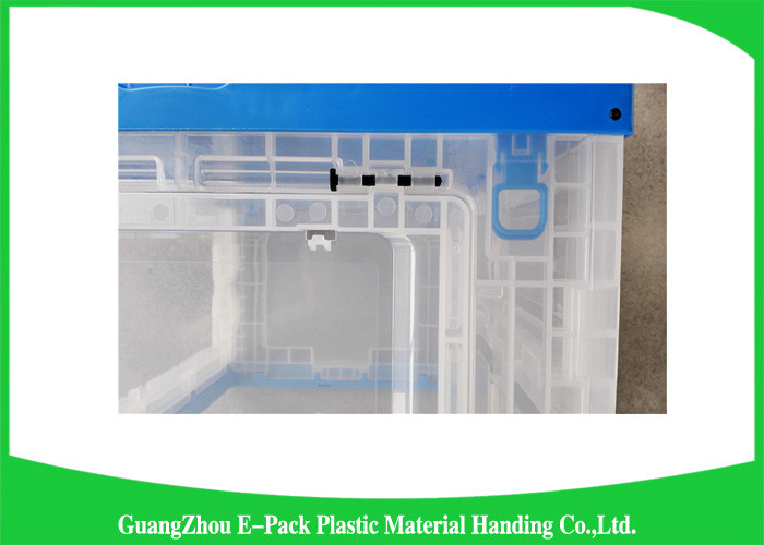 Stackable Collapsible Plastic Containers Convenience Transport 600 * 400 * 88mm