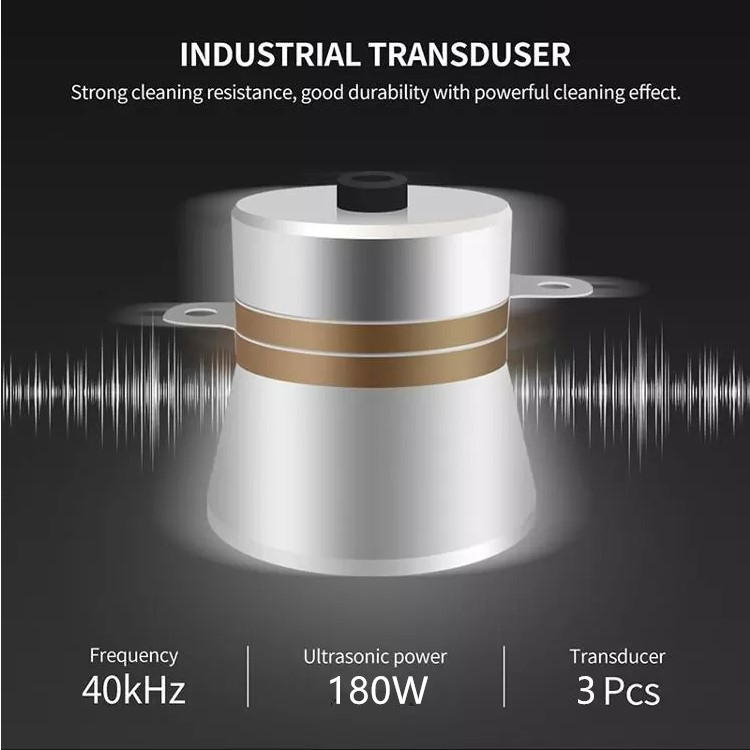 150W Digital Ultrasonic Cleaner Watch Parts Clean 40khz 4.5L