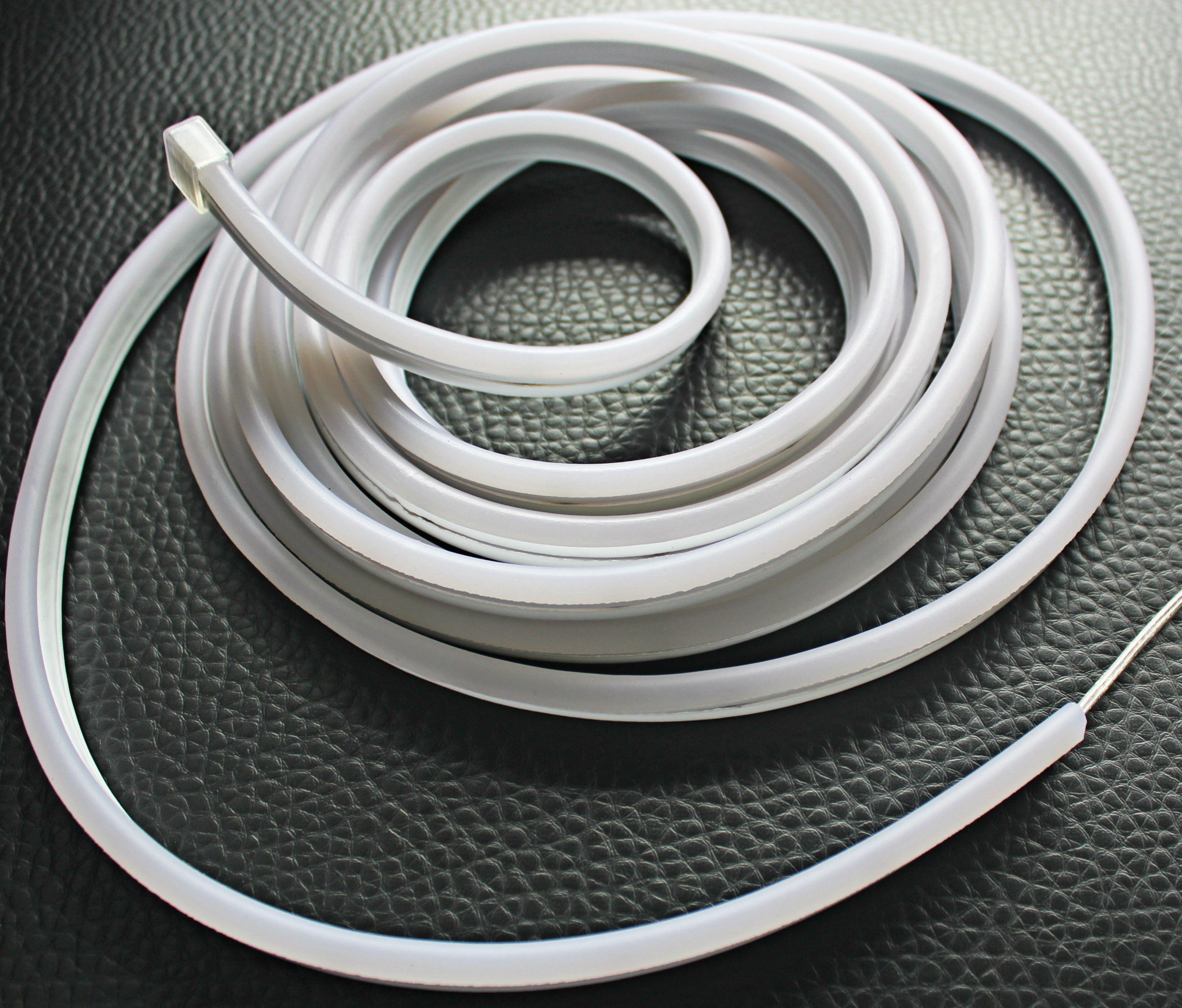 24v warm white mini neon led strip lights 6*13mm micro size silicone materiall shenzhen supplier