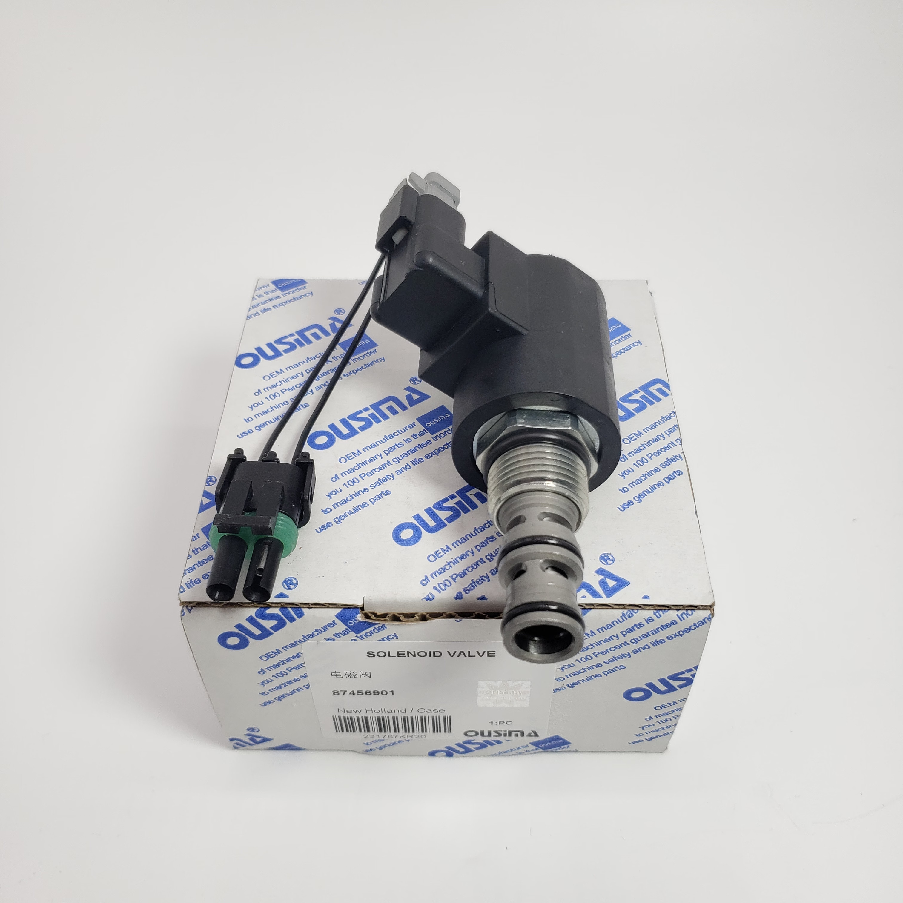 Excavator Hydraulic Solenoid Valve 87456901 For