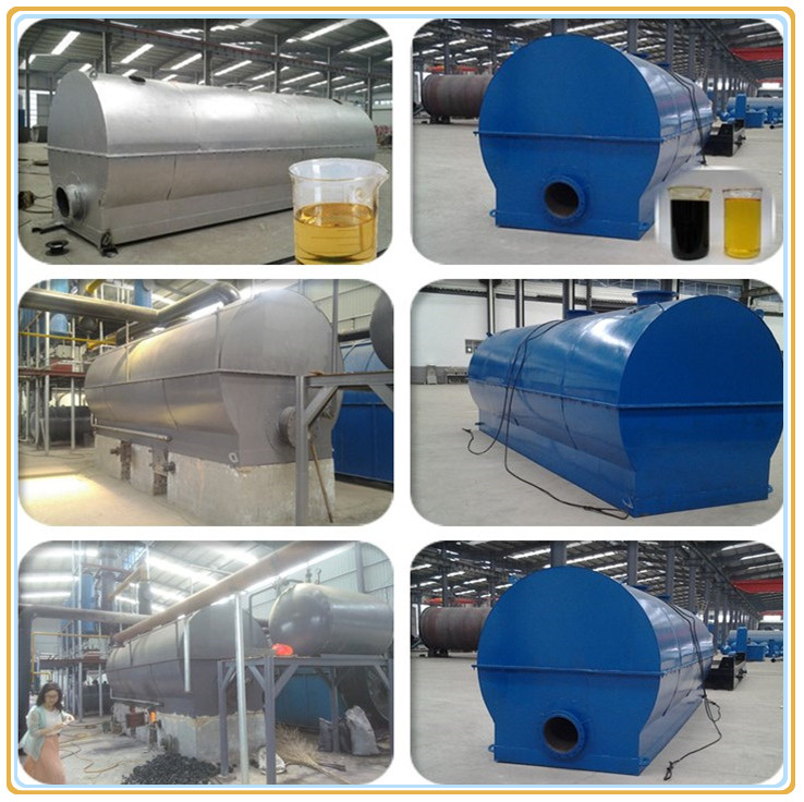 30 kg High Flow Used Engine Motor Oil Recycling Distillation Plant with Vacuum System