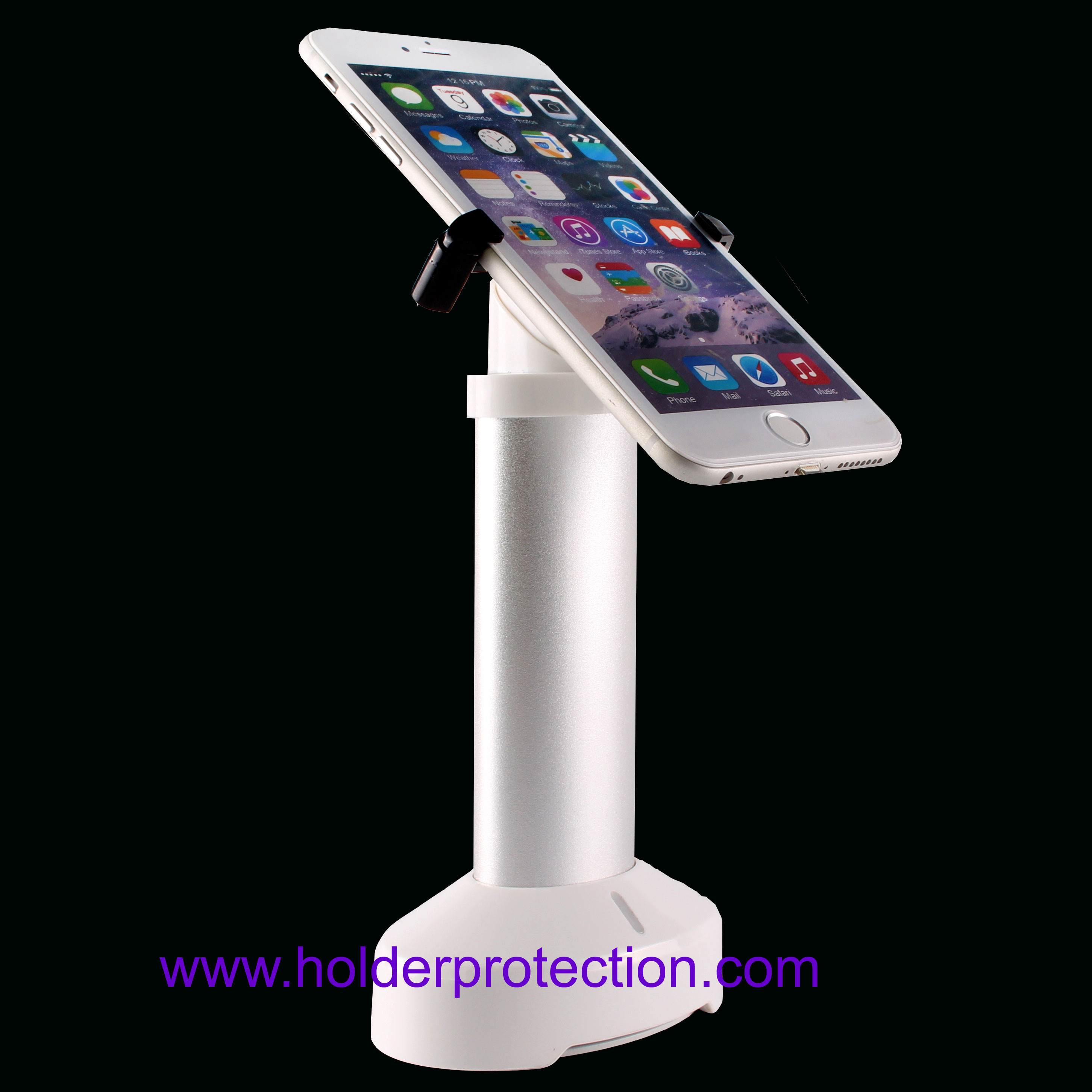 COMER charging antitheive cell phone security display mounting bracket with