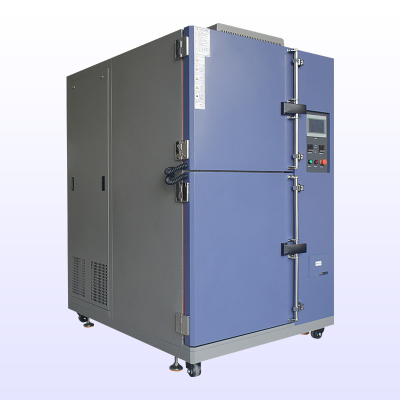 Custom Made Two Zone Hot Cold Thermal Shock Testing Machine For Building Materials
