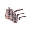 Buy cheap Middle east type stainless steel browen color 3 pcs milk cup with lid and from wholesalers