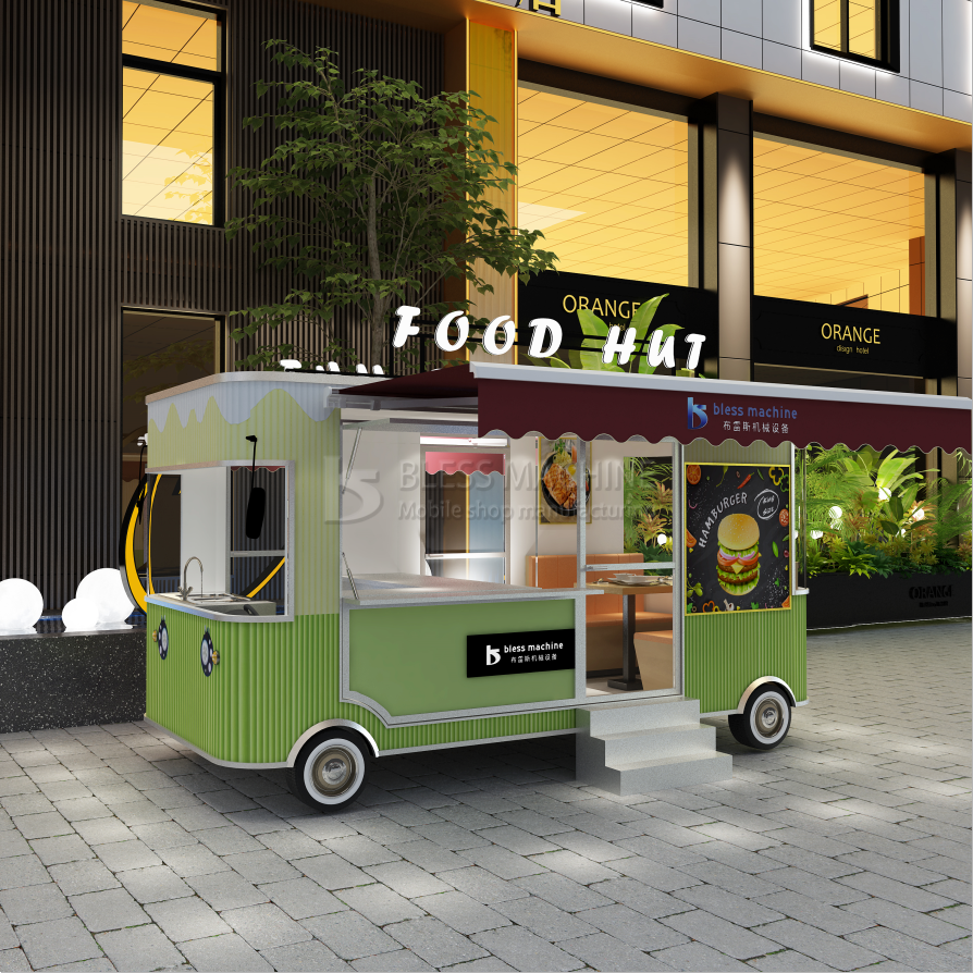 2022 Flour-Based Electric Mobile Hair Cut Salon Van for Meat Processing Plants Outlet
