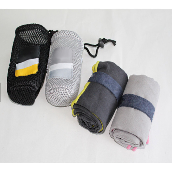 ODM Double Sided Embroidered Microfiber Gym Towel 40x80 Cm