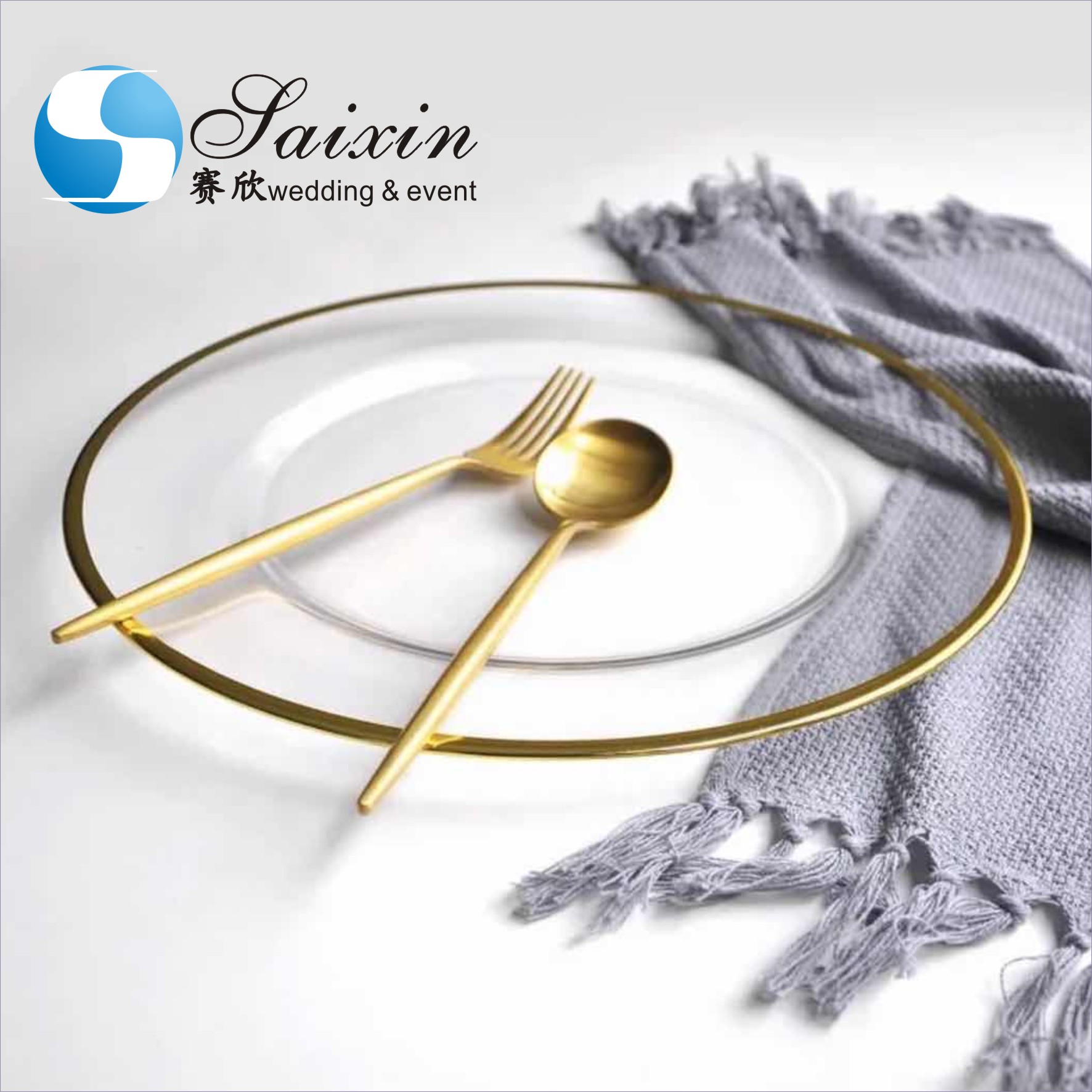 Wholesale elegant stainless steel gold knife spoon fork cutlery sets