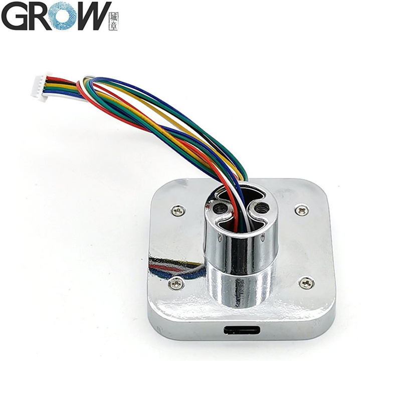 Grow Ks200+R502-Aw Circular Ring LED Fingerprint Access Control Board