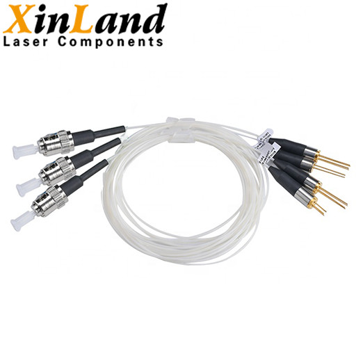 1270nm-1650nm 9um 5/10/15mW PMF Infrared Laser Diode Single Mode Fiber Coupled Laser Diodewith PD