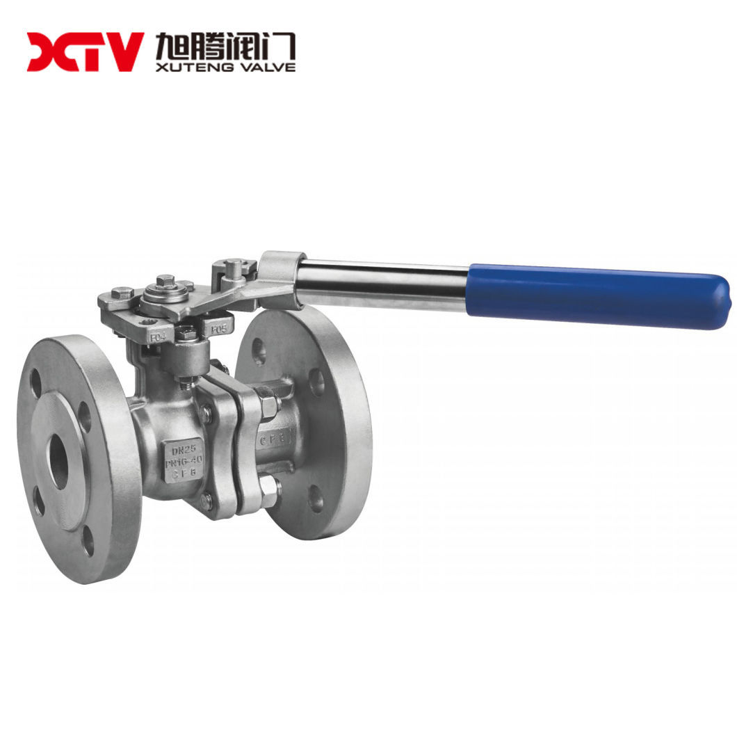 Xtv Spring Return Flange/Thread Deadman Handle Ball Valve (SQ41F/SQ11F)