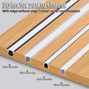 RGB Color Temp Linear Light Embedded Black LED Gypsum Ceiling Light Trough for