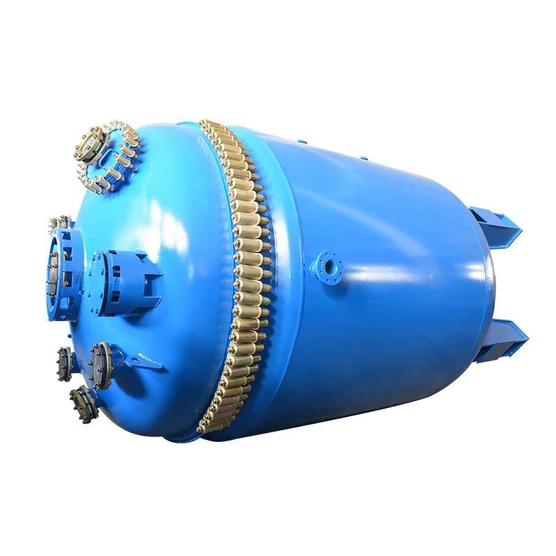 Vertical Industrial Glass Lined Reactor Is Shock And Voltage Resistant
