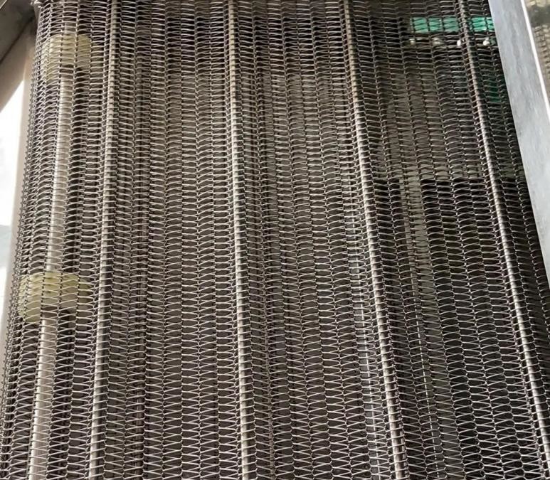 Cut Edge Conveyor Belt Wire Mesh Corrosion Resistance / Wear Resistance