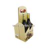 Buy cheap Walmart Cardboard 4 bottles Wine Display Boxes from wholesalers