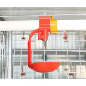 Drinking System Fully Automatic Poultry Drinker , Broiler Chicken Drinker