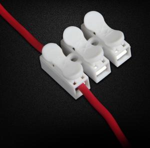  3 Pole Quick Wire Connector Terminal Block Spring Connector LED Strip Lighting Manufactures