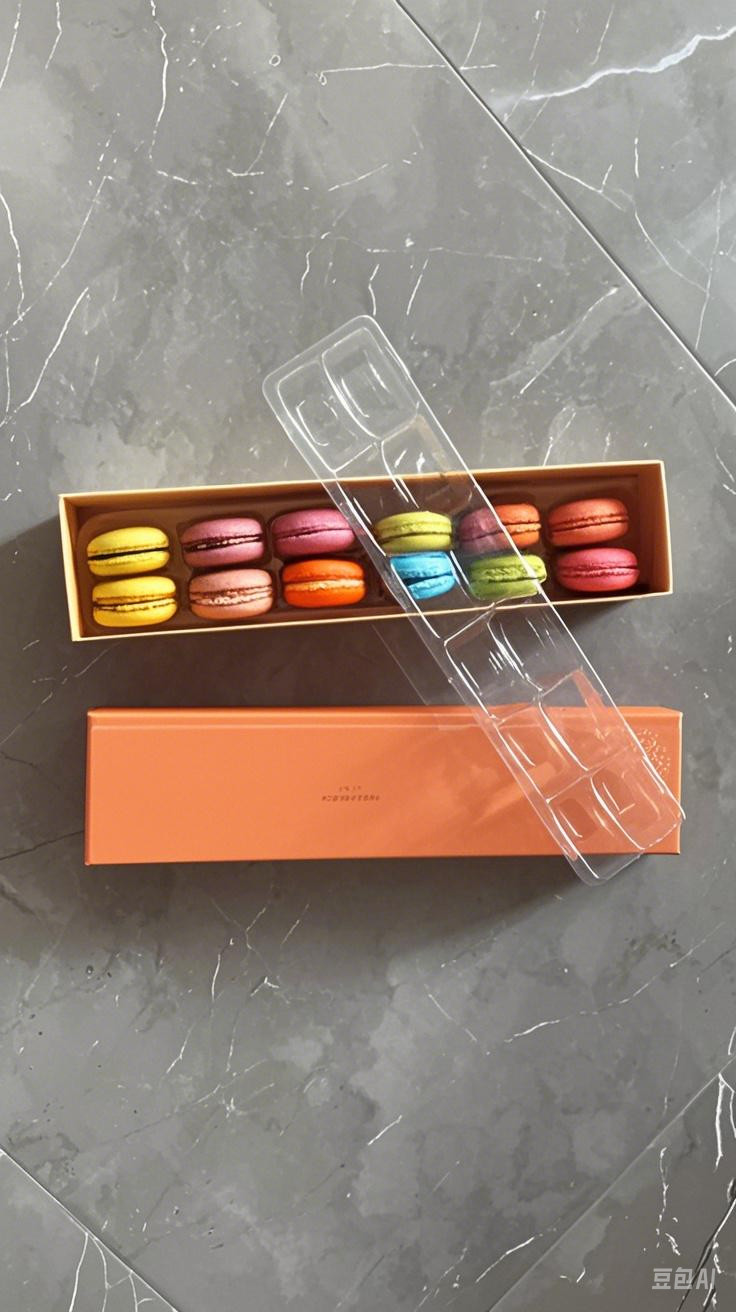 Lightweight Macaron Packaging Trays Paper Macaron Gift Boxes Easy Handling