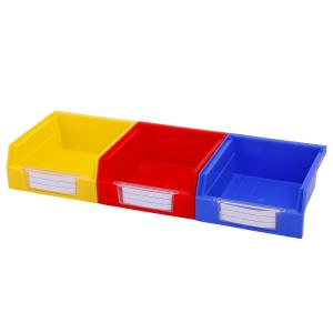 Small PP Spare Parts and Tools Storage Solid Box Hanging Bins with Customized
