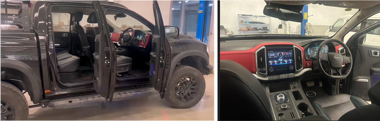 Large Space LHD/ RHD Pure Electric 4WD Pickup Truck BMP 03 High-quality Pickup