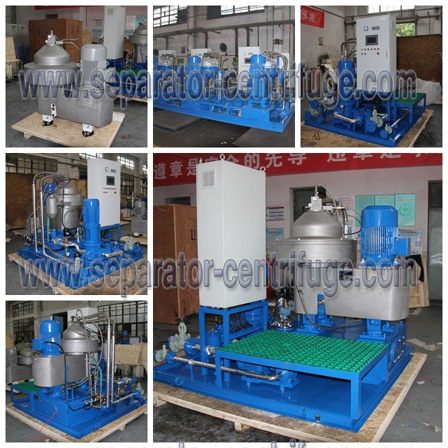 Disc Centrifugal Separator Continuous 3- phase Waste Oil Centrifuge