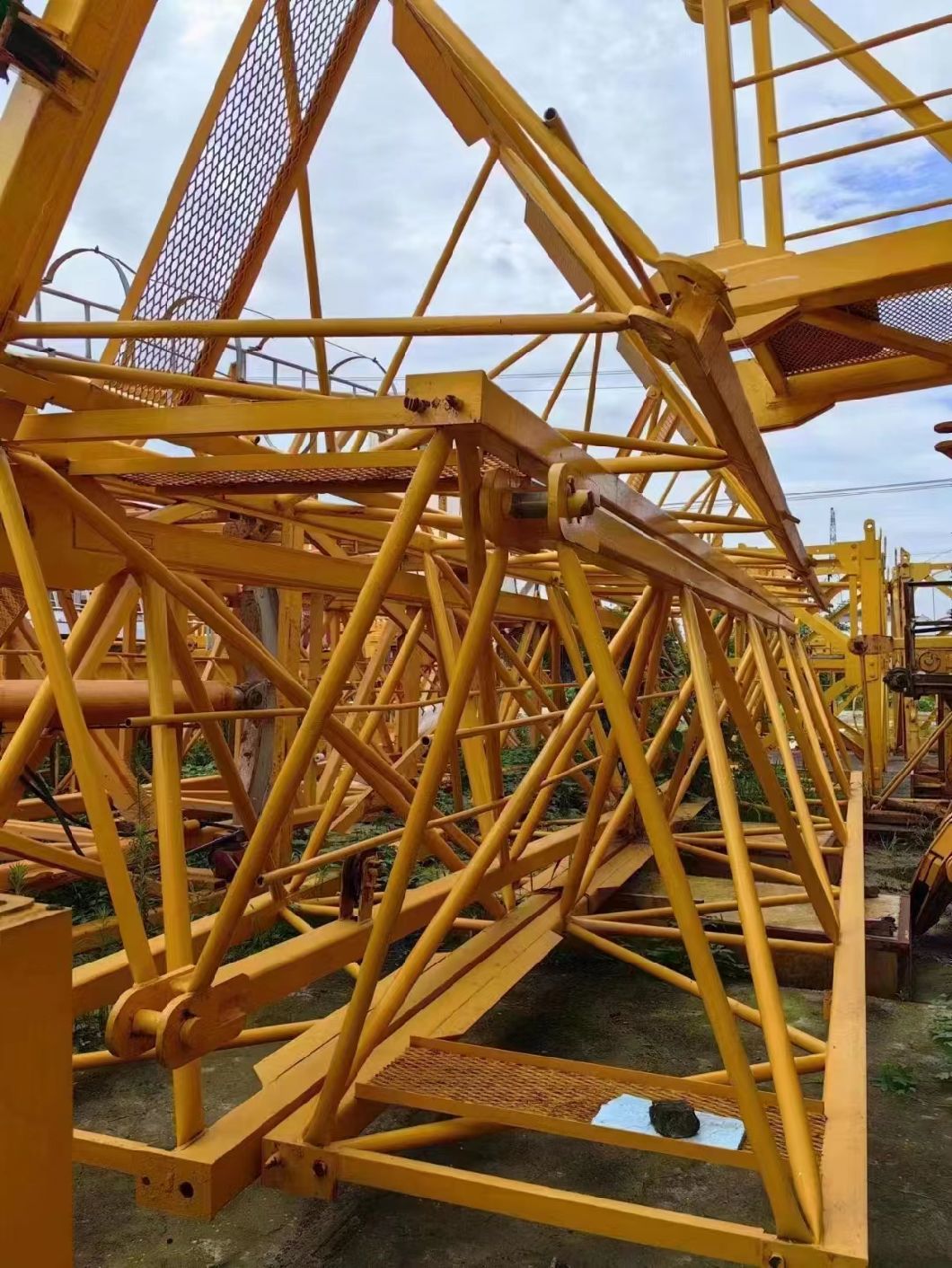 Used Tower Crane 7020-12 Series Luffing Cranes
