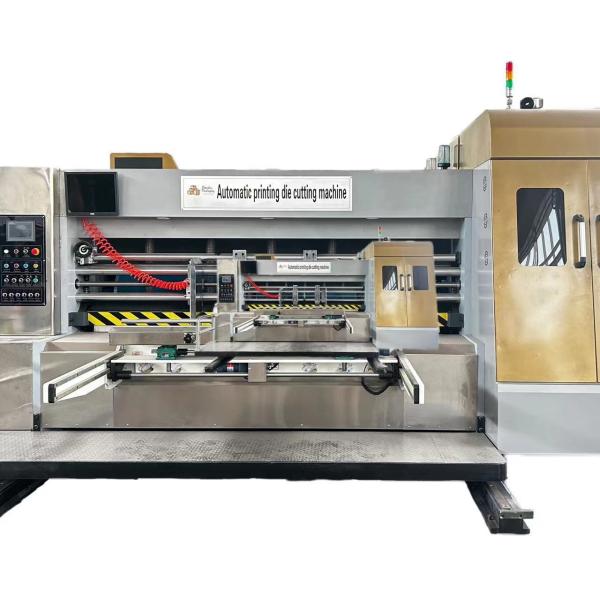 Carton Paper Forming Corrugated Flexo Printing Slotting Die Cutting Machine in