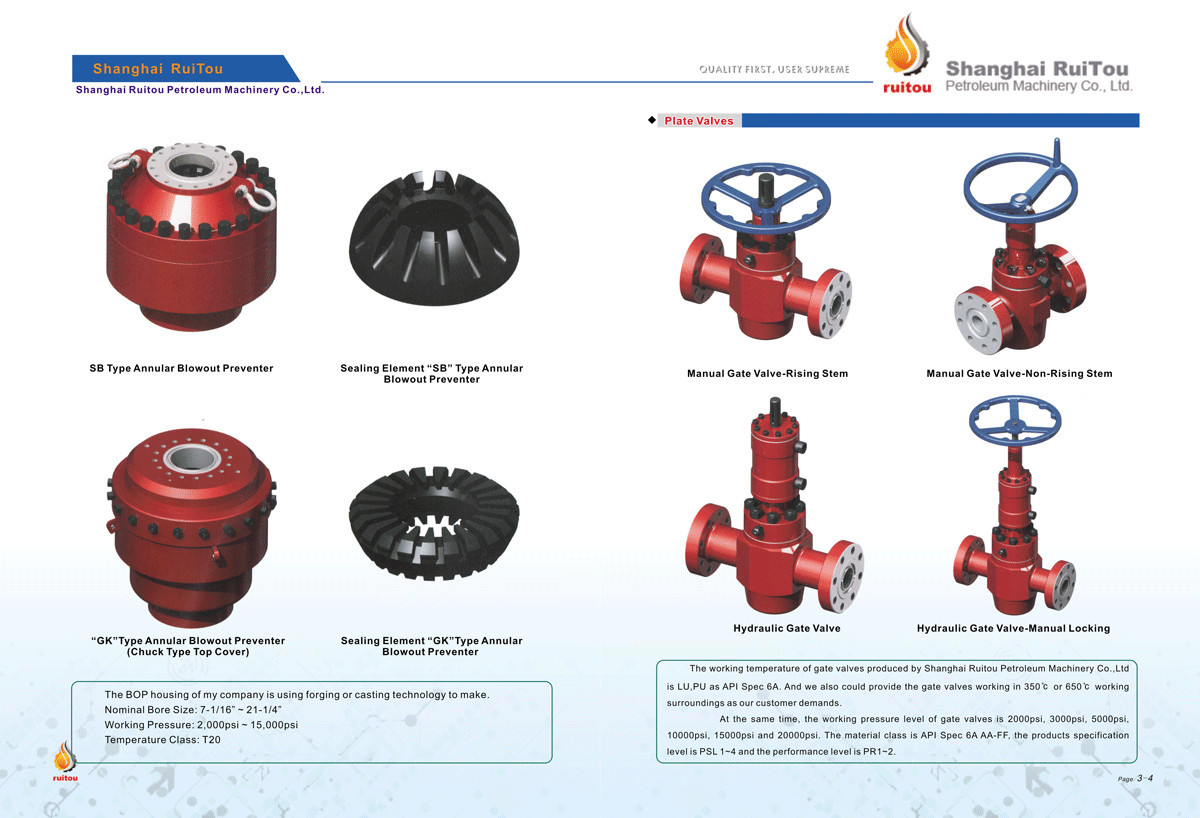 Wellhead 7-1/16" 15000psi Annular Blowout Preventer ,BOP
