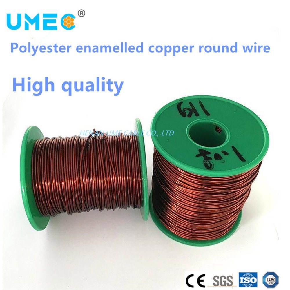 Enameled Copper Wire Varnish Green Magnet Wire High Standard Swg Voice Coil Enameled Copper Wire for Speakers Solid Wire