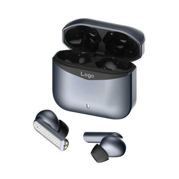 BT5.1 Stereo Sound Headset , Active Noise Cancelling Earbuds Handsfree Binaural