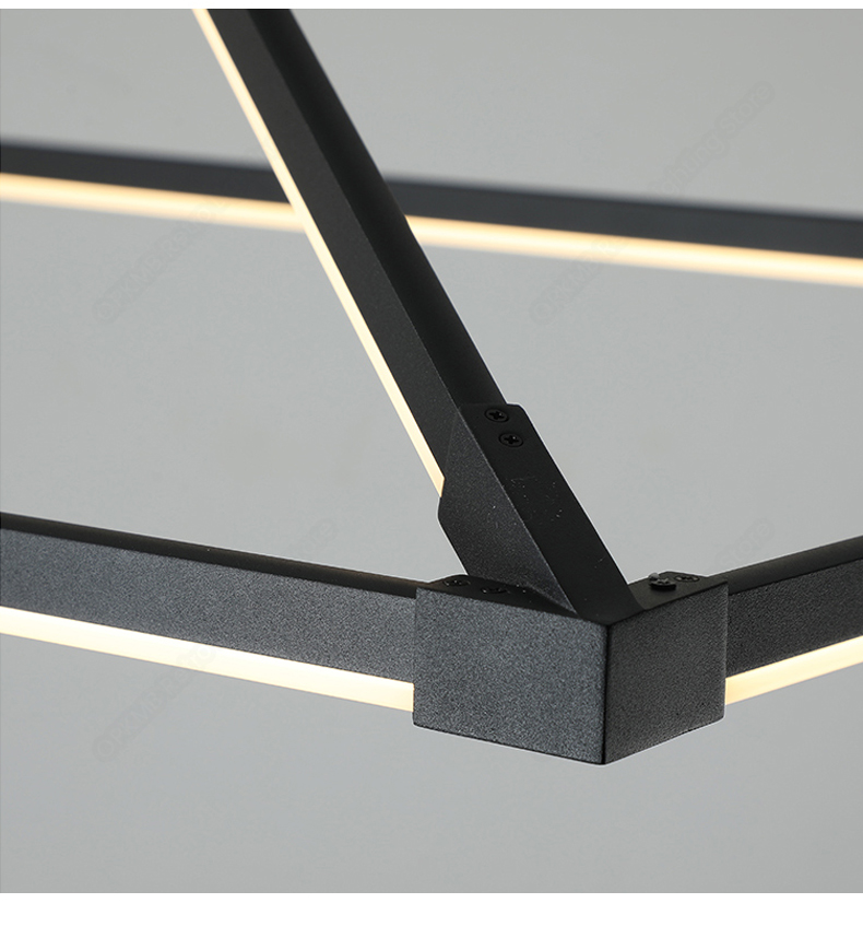 Minimalist Chandelier Designer Modern Creative Nordic Geometric Art Decor Chandelier(WH-MI-451)