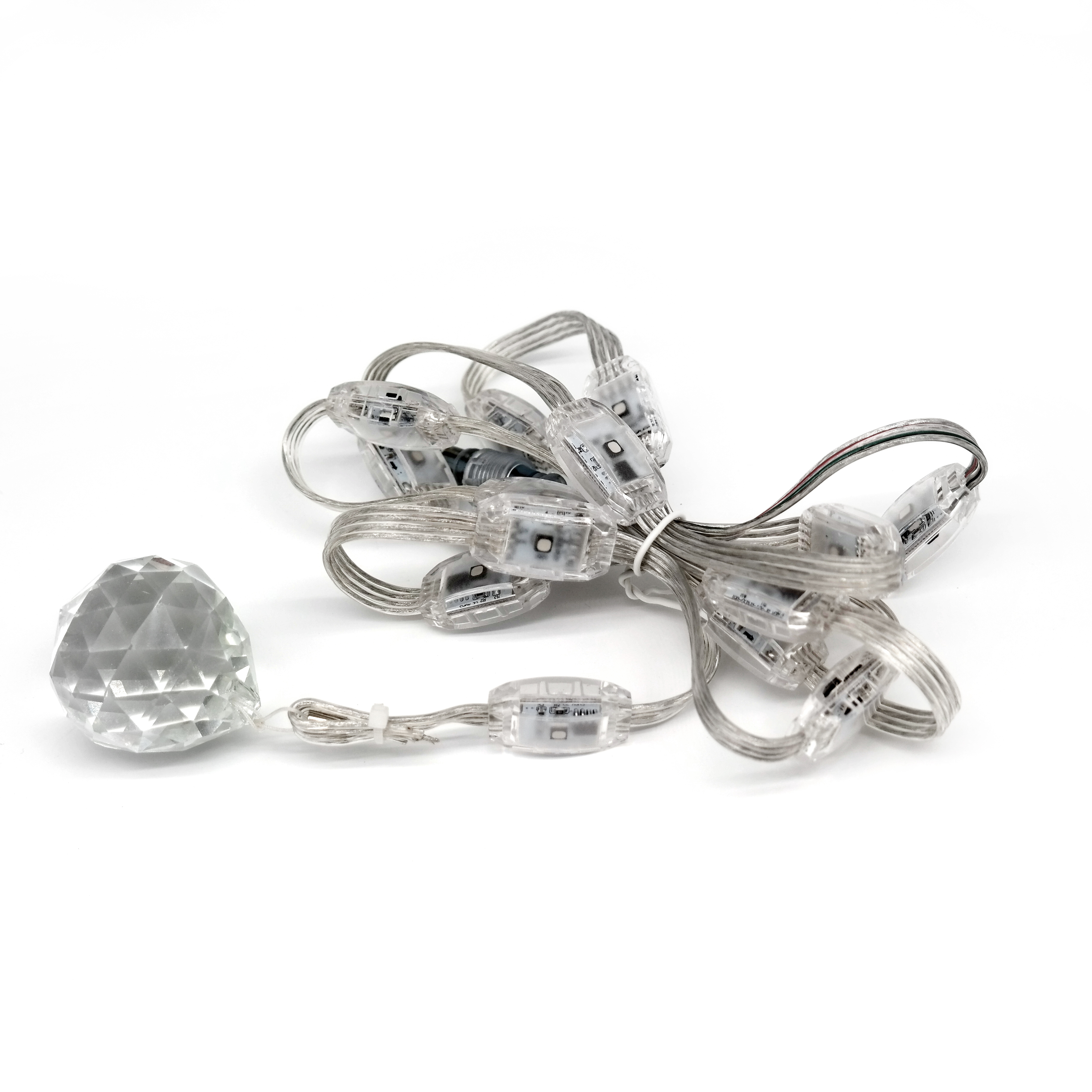 Crystal 3D Pixel LED 3535 Pendant Light For Living Room Decoration