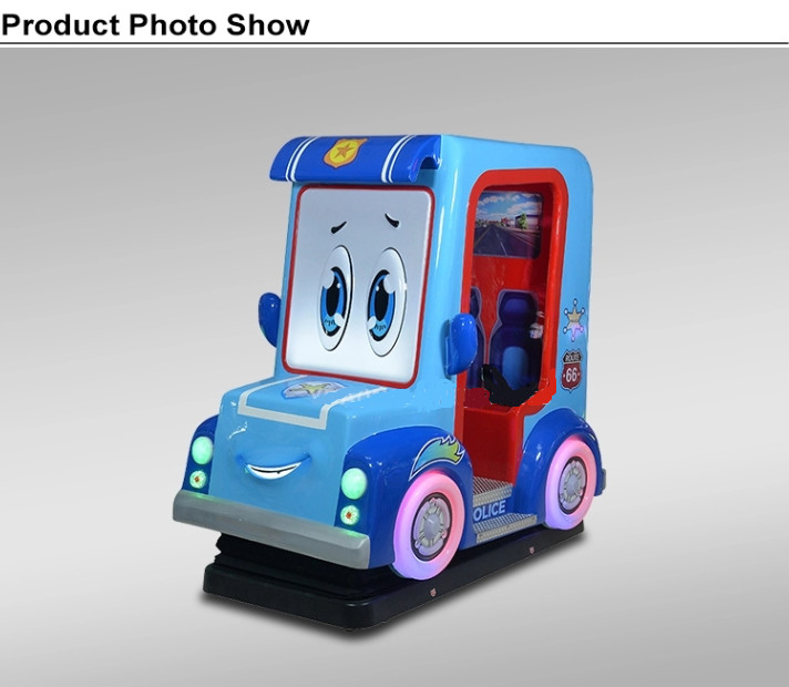 Coin Pusher Mini Kiddie Ride Arcade Game Machine English Version