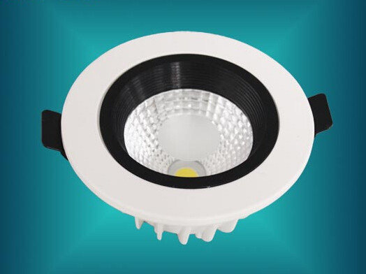 7W LED COB Down light Beam Angle 120 degree anenerge Diameter130*Height65mm,Cut hole 115-120mm