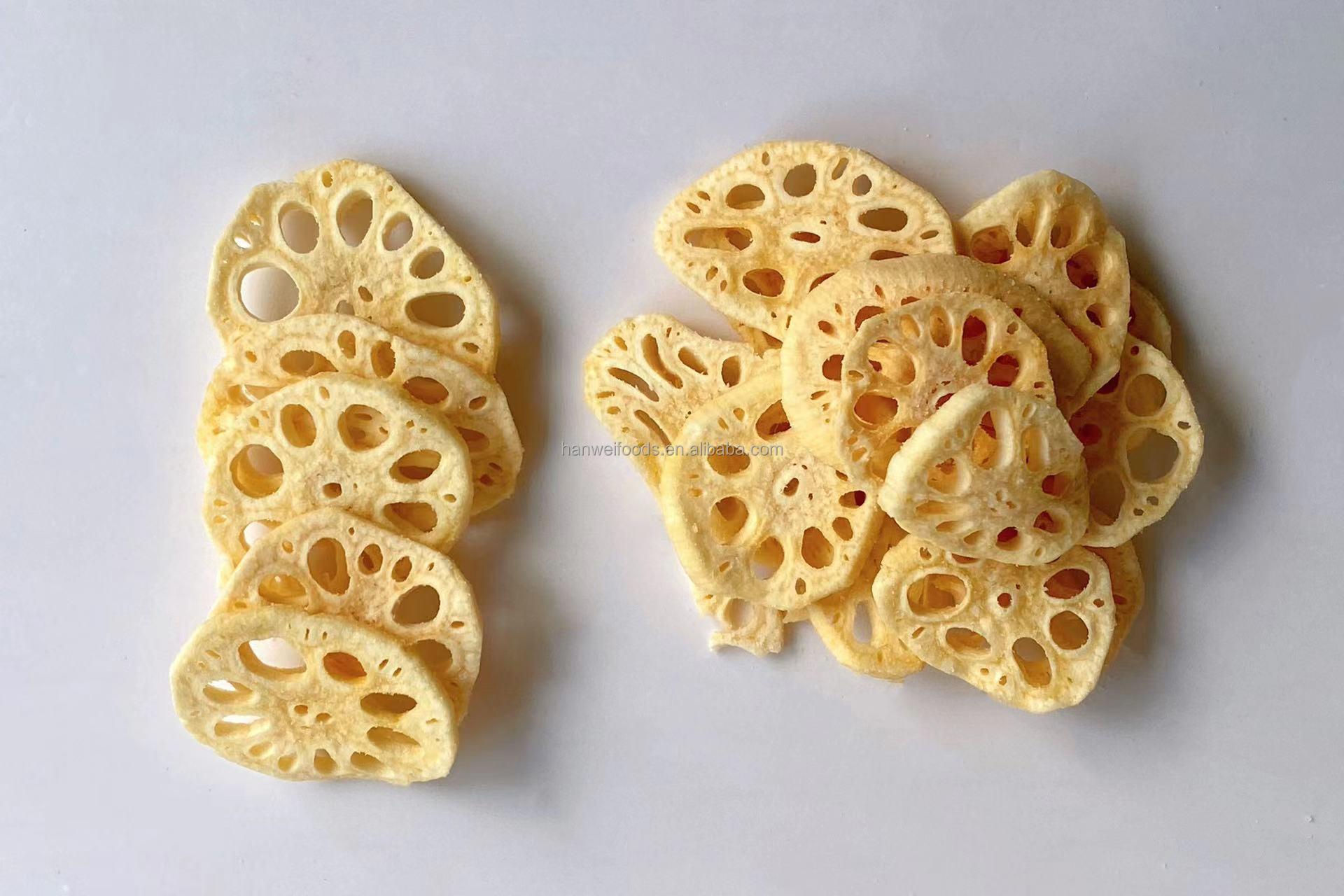 Wholesale VF Fresh Vegetable Chips Healthy Snack for Vegan Dried Lotus Root Chips