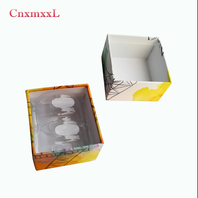 Rectangular Food Cosmetics White Folding Packaging Box With General Printing Logo