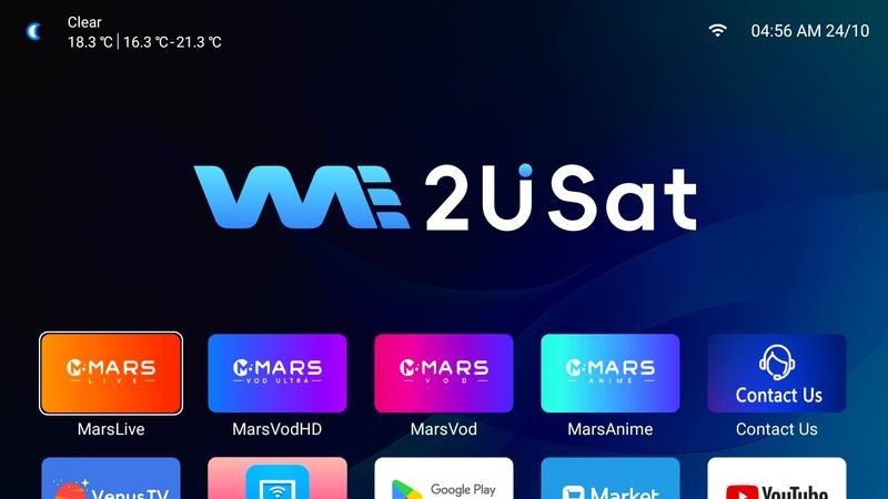 2GB RAM Android IPTV Box OTT Streaming HD 4K 1080P No Monthly Fee