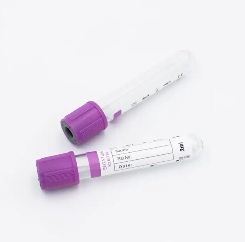 Medical EDTA K3 Sterile Vacuum Blood Collection Test Tubes