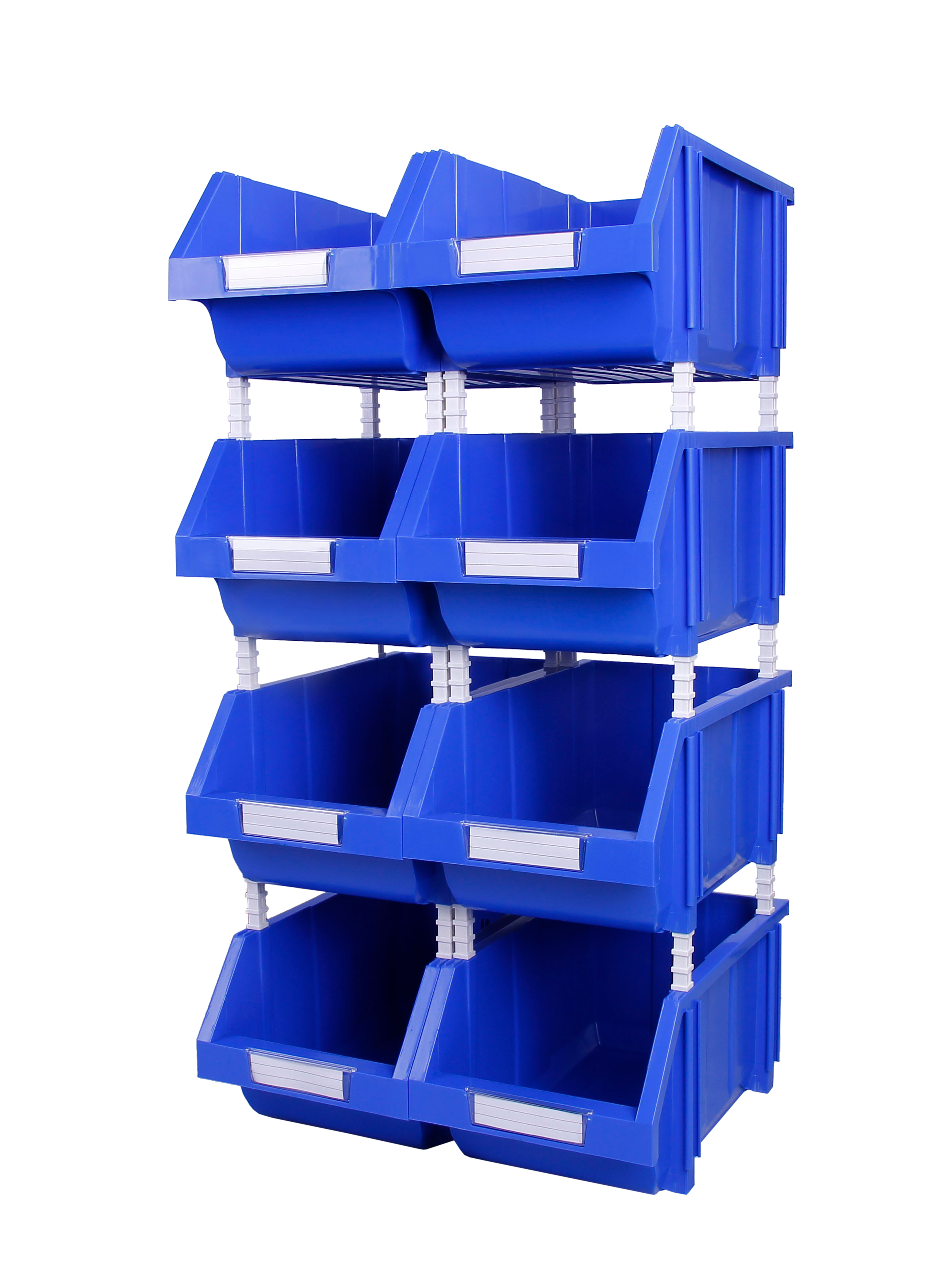 186x334x94mm Internal Size Solid Box Bins for Office Toy Storage in Rectangle Shape