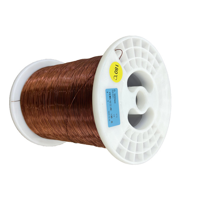 PEWH Grade Three Polyester-imide Enamelled Copper Wire Thermal Class 180℃ For High Temperature Motor