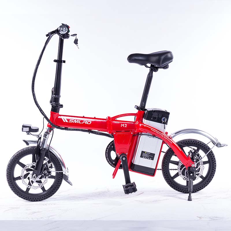 Small Electric Bike Cycle 14 Inch 35km/H Speed 70KM Range Wear Resistant